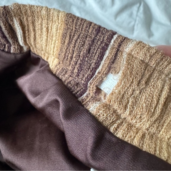 🤎 Y2K Groovy Bratz Vibes Wool Blend Stretchy Maxi Skirt - Picture 8 of 10